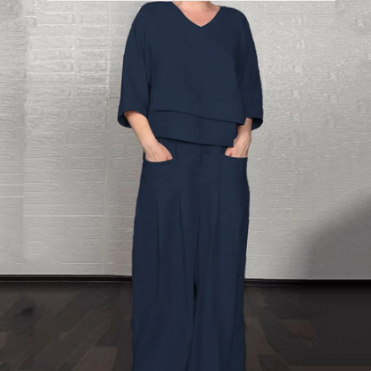 VelouraSet™ — Effortless Elegance That Moves With You All Day