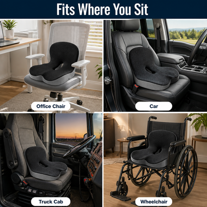 PostuSure™ — Sit Strong, Pain-Free, and Powered All Day Long