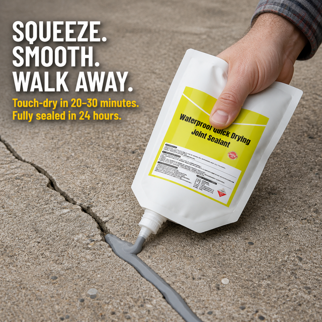 HydroGuard™ — Fix Cracks That Reappear, in Minutes Not Days