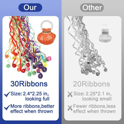 Paper Throw Streamers – Vibrant Fun Without the Mess of Confetti