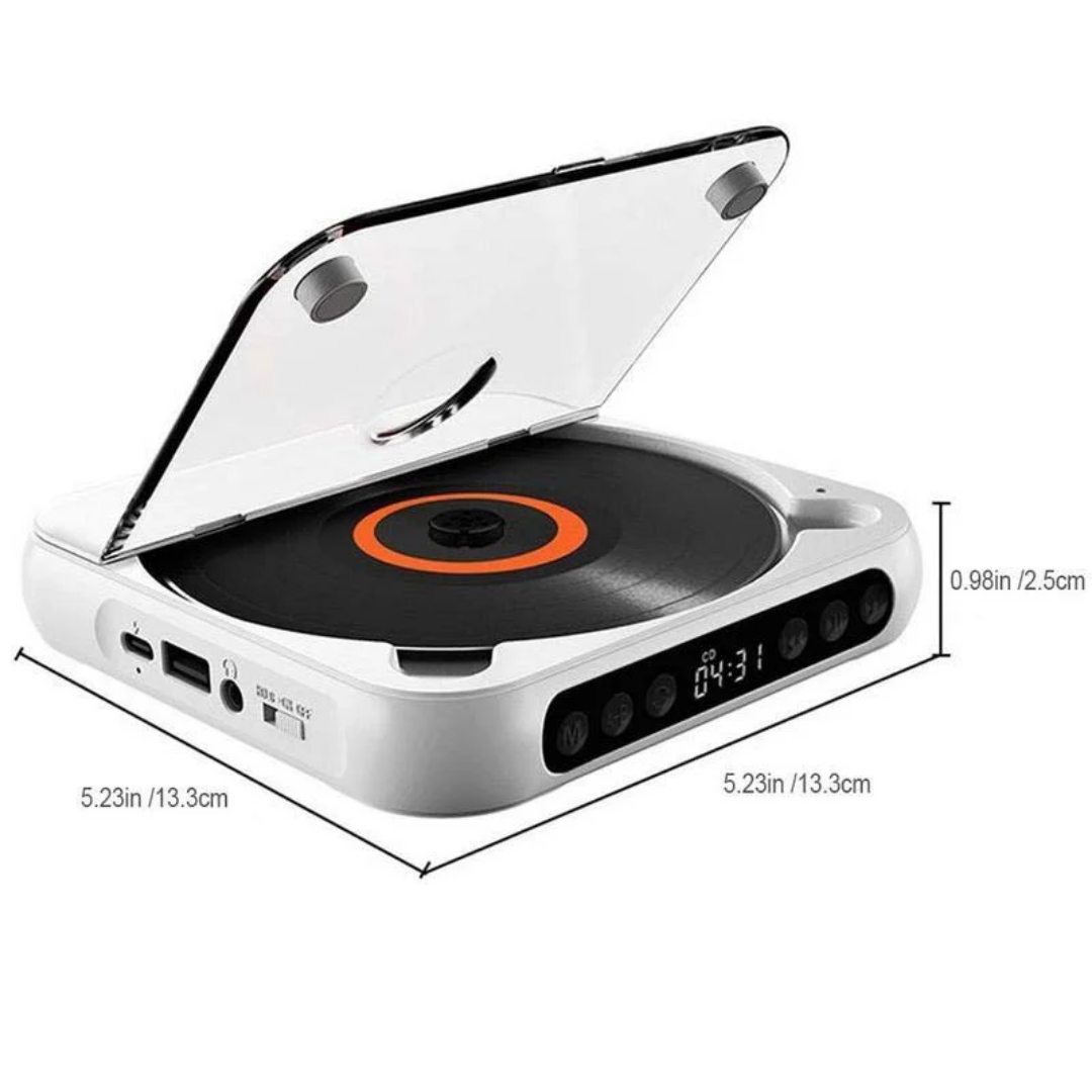 AeroPulse™ Portable CD Player — Unleash Your Music’s True Power Anywhere, Anytime