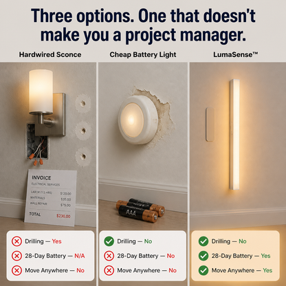 LumaSense™ — Illuminate Each Midnight Step Without Disturbing the House