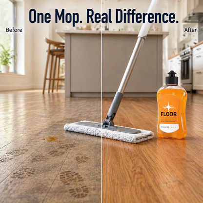 FloorLuxe™ — Mop Bamboo, Tile, and Wood Without the Sticky Chemical Residue