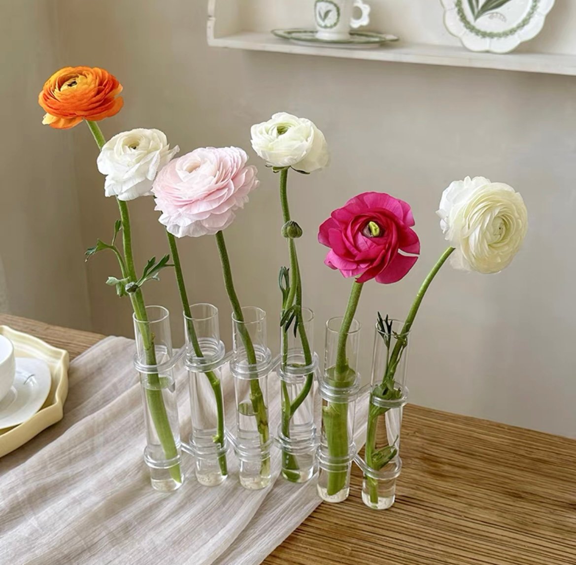 FlexiVase™ – Ideal Showcase for All Flowers! | 6PCS