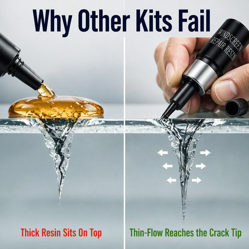 CrystalArmor™ — Prevent Crack Expansion and Save Over $300 on Windshield Replacement