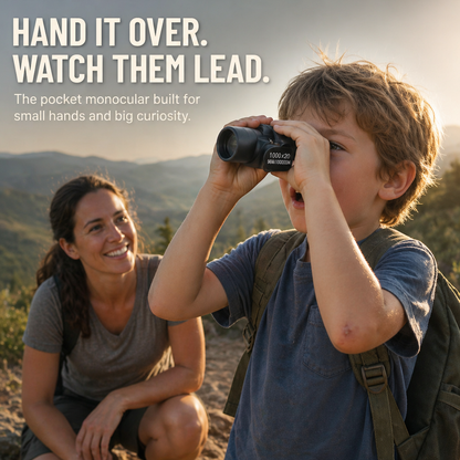 VegaScope™ Mini — Bring Faraway Birds, Bugs and Peaks Right Into Your Kid's Pocket
