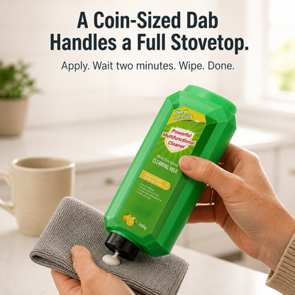 PureSheen™ — Remove Burnt-On Grease and Tub Stains in Just Two Minutes
