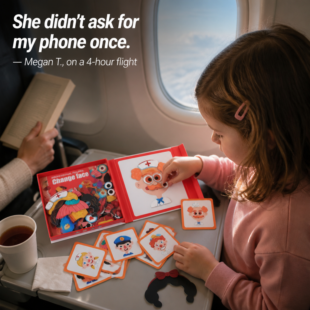 BrightMind™ — Create Faces, Ignite Imaginative Play, and Stop Screen-Time Struggles