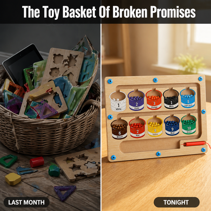 SparkTrail™ Magnetic Maze — Swap Screen Meltdowns for Half an Hour of Engaged Play