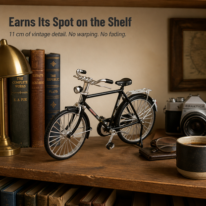 RetroMotive™ — Assemble a Functional 1:10 Classic Bicycle From 51 Alloy Components