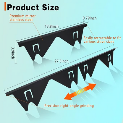 SteelGuard™ — Seal Every Gap for a Spotless, Stress-Free Kitchen Feel