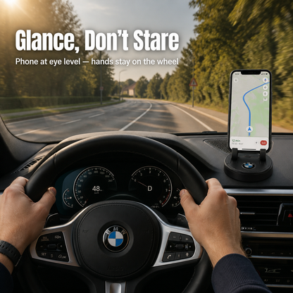LumaRide™ — Secure Your Phone in Seconds Using Your Car's Emblem | 30-Day Guarantee