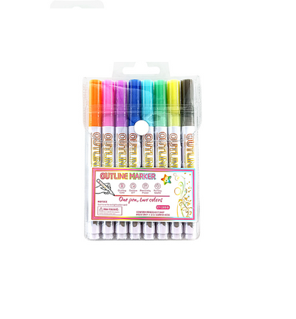 ColorVibe™ Dual-Glow Pen — Ignite Your Creativity with Dazzling Double-Color Brilliance