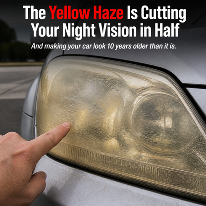 RadianceGuard™ — Remove Yellow Cloudiness and Drive with Spotless Headlights