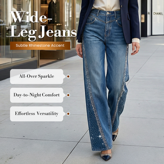 DivineLux™ Rhinestone Jeans — Shape Your Curves, Ignite Confidence, and Stay Unstoppable All Day