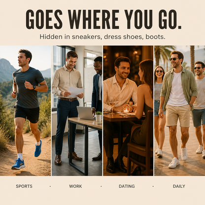 StepZure™ — Add 1.4 Inches of Height with Any Shoes You Already Have