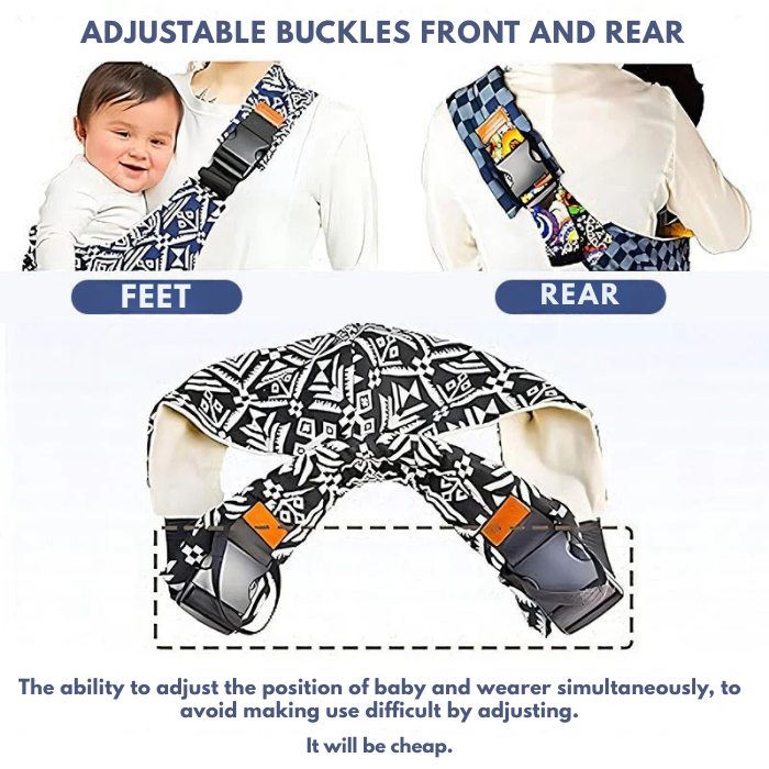 SereniCarry™ — Effortless Comfort That Keeps Your Baby Close and Your Hands Free