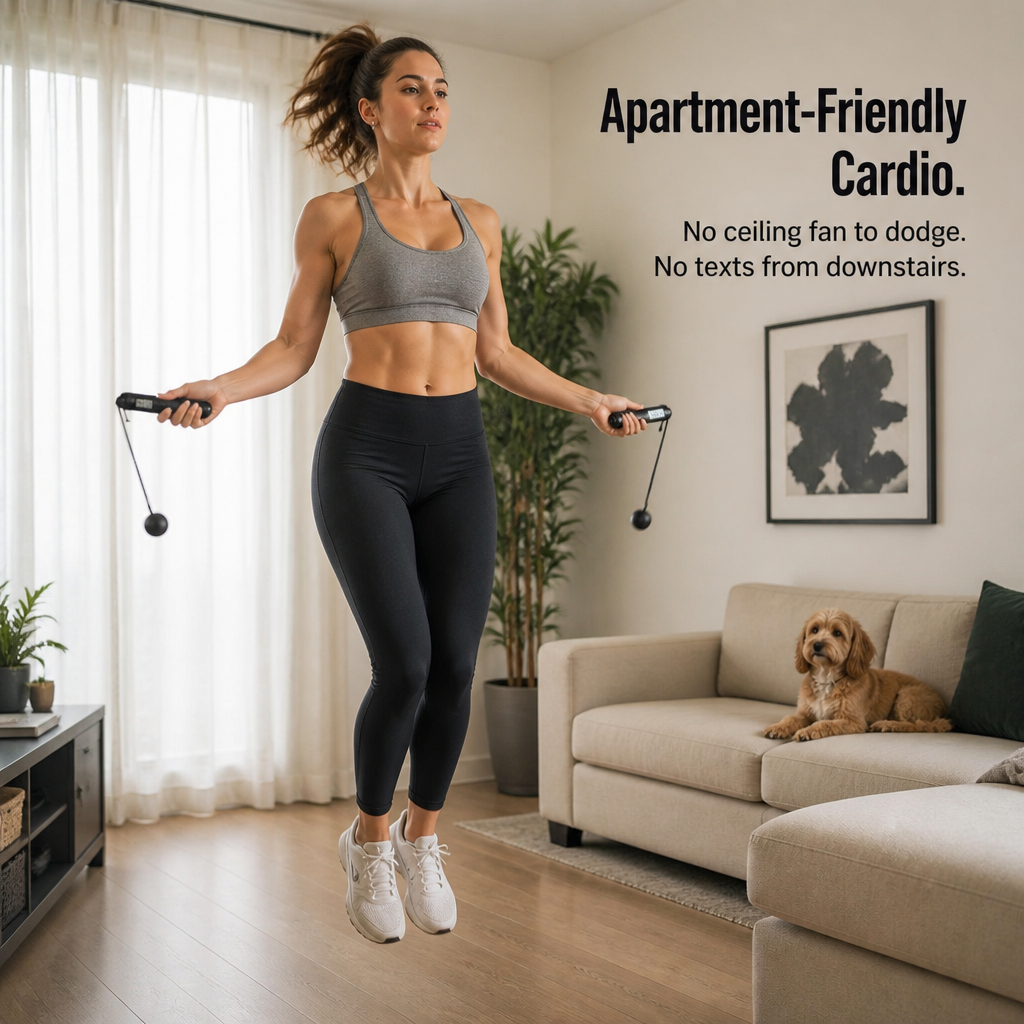 PulseRope™ — Experience True Jump-Rope Cardio Without Smacking Your Shins