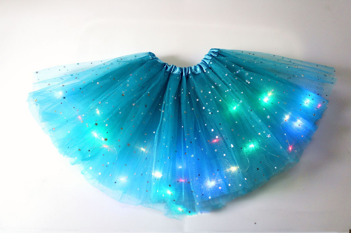 GlintWhirl™ LED Tutu Skirt — Light Up Every Step with Featherlight Comfort and Unstoppable Sparkle