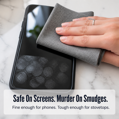 VibraPure™ — Clean Glass, Screens, and Chrome Without a Single Streak in One Swipe