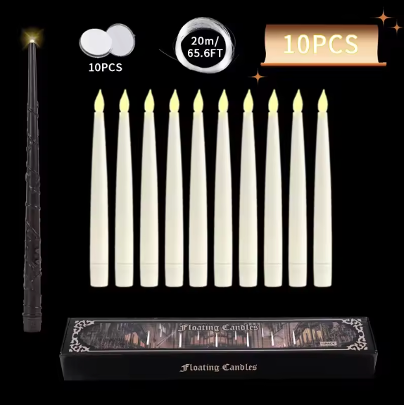 LuminaFloat™ — Captivate Every Room with Safe, Spellbinding Glow