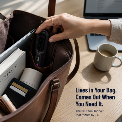 CordMaster™ — Tame Mid-Day Frizz Instantly, No Cord or Outlet Needed