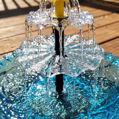 AquaLuxe™ Fountain — Sun-Powered Serenity That Brings Your Garden to Life