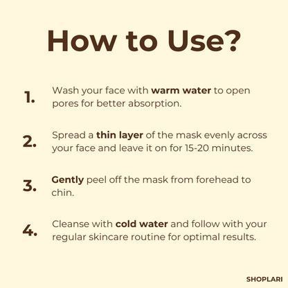 1+1 Free | PureGlow Black Tea Mask™ Minimizes Wrinkles and Fine Lines for Youthful Skin
