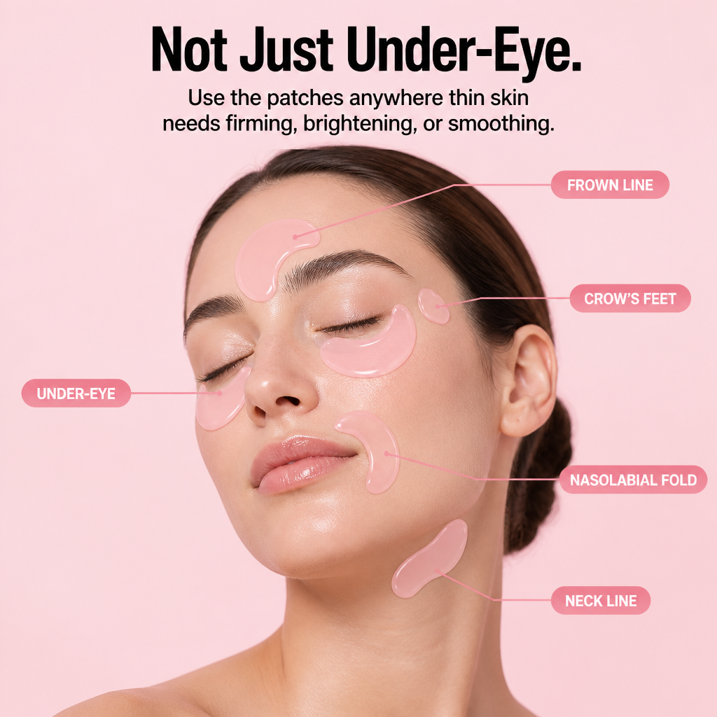 Luminevea™ — Reduce Puffy Eyes in 10 Minutes Using 4-Peptide Hydrogel Patches