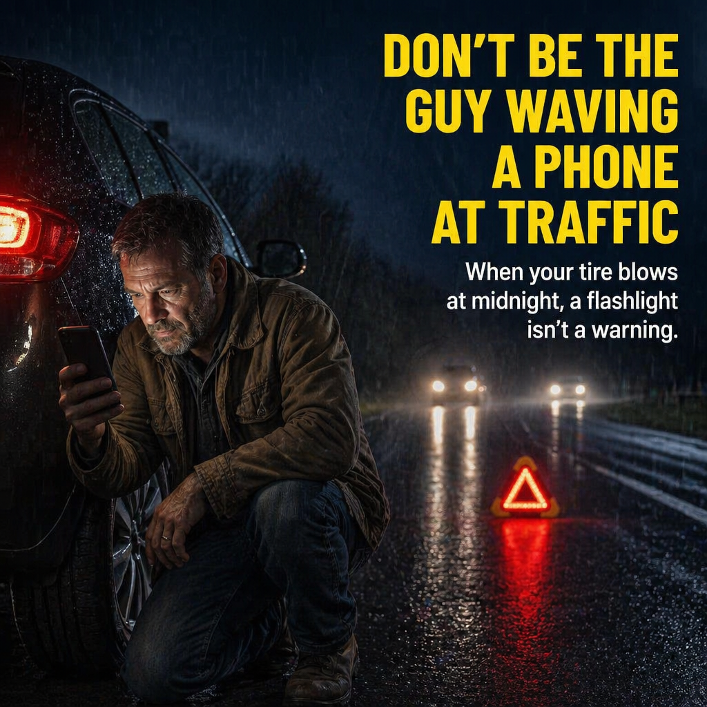 BlazeGuard™ — Brighten the Night, Signal the Way & Power Your Phone