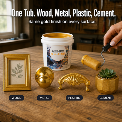 LumaLuxe™ — Turn Any Surface into a Jaw-Dropping, Mirror-Perfect Gold Masterpiece