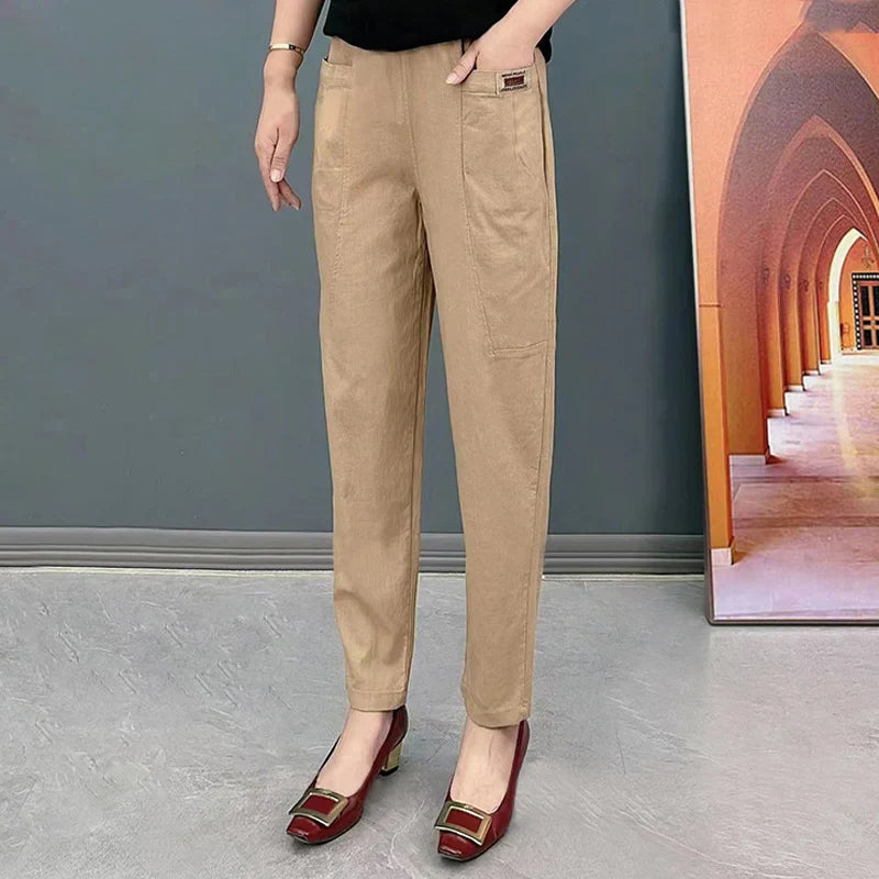 LumoraEase™ Cotton Pants — Feel Unstoppable Comfort That Moves With You All Day