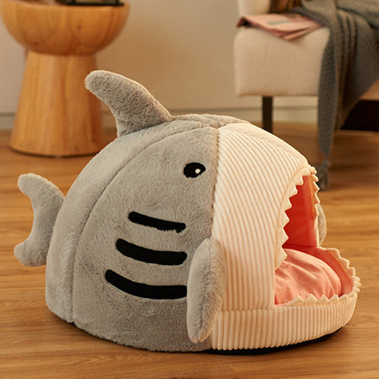 Shark Pet Bed: Warm and Cozy