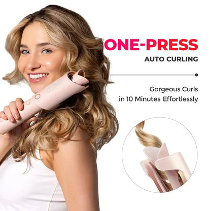 VelouraCurl™ — Transform Your Mornings with Effortless, Damage-Free Glam Curling