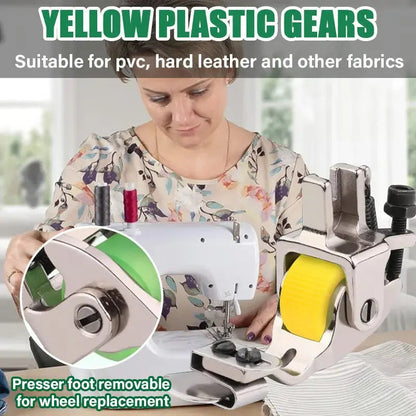 1+1 Free | Adjustable Rolling Foot for Sewing Machines – Versatile for Perfect Hems