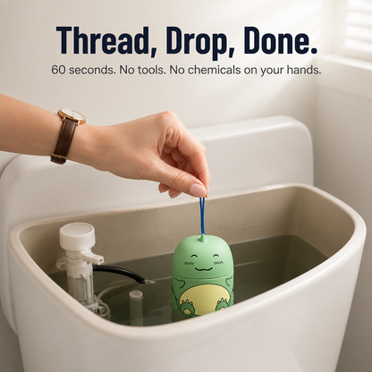 AquaPure™ — Cleans Every Flush for 60 Days, No Stains, No Scrubbing