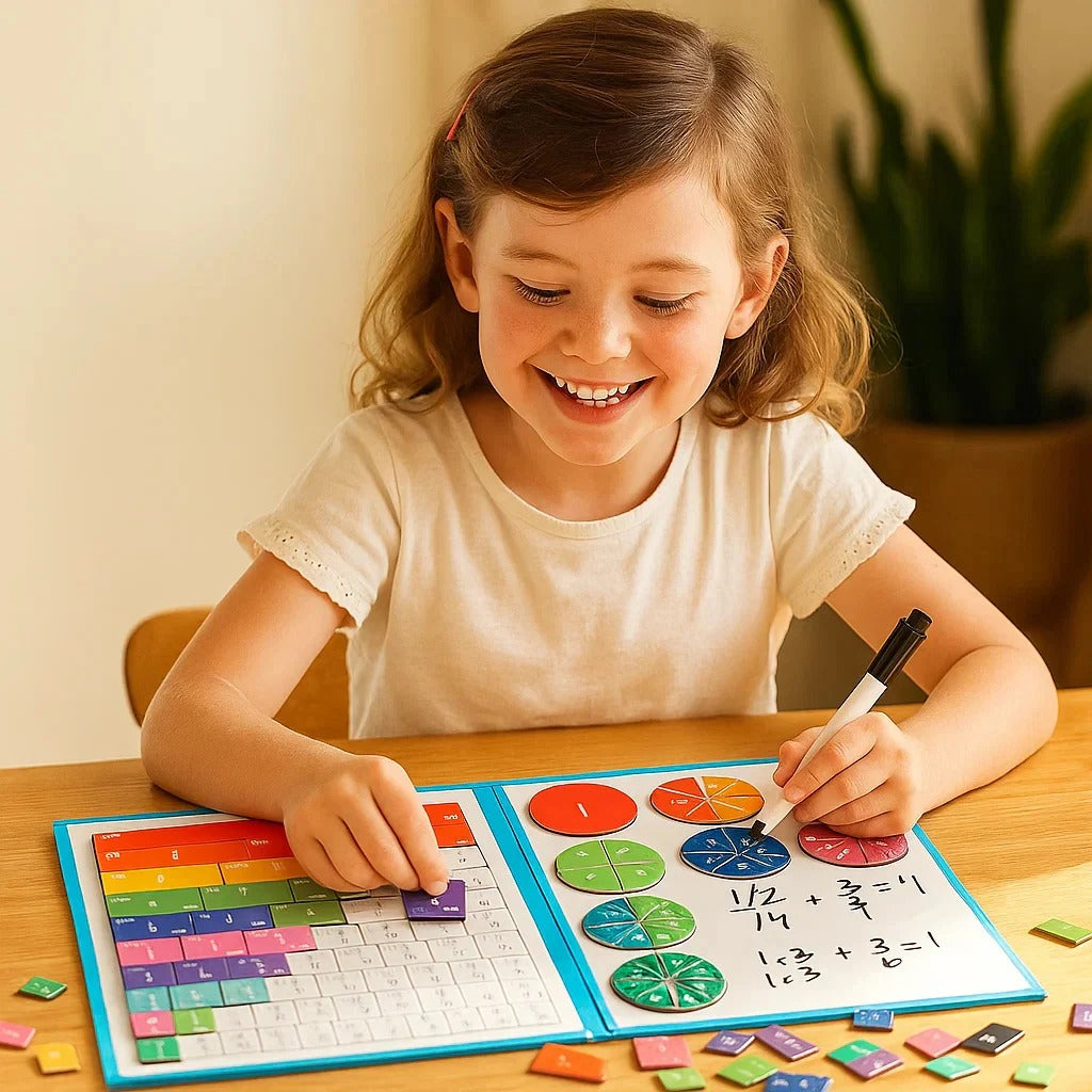 LumoLearn™ Fraction Magnet Set — Ignite Your Child’s Joyful Mastery of Fractions and Unstoppable Confidence