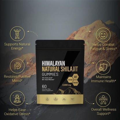 Himalayan Shilajit Chewable Gummies
