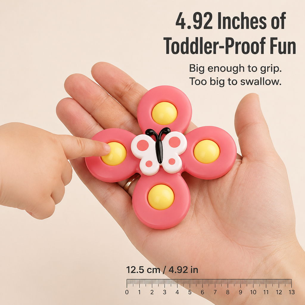 Magnetic SpinWhirl™ — Attach, Twirl & Halt the Toddler Tantrum Instantly