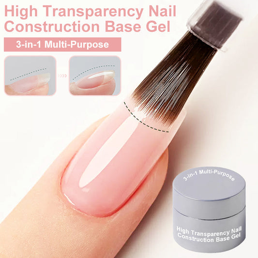 🔥Buy 2, Get 2 Free🔥 3-in-1 High Transparency Multi-Purpose Nail Base Gel