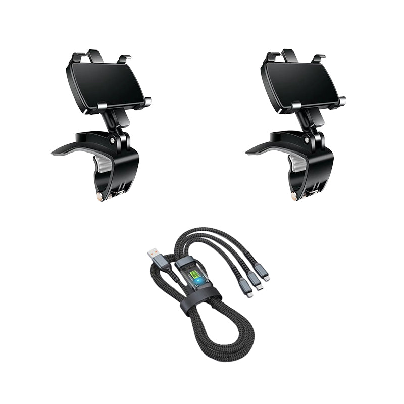 HaloMount™ — Experience Rock-Solid Grip and Effortless Phone Access for Safer, Stress-Free Drives