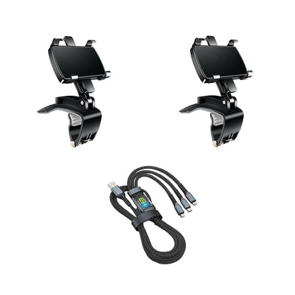HaloMount™ — Experience Rock-Solid Grip and Effortless Phone Access for Safer, Stress-Free Drives