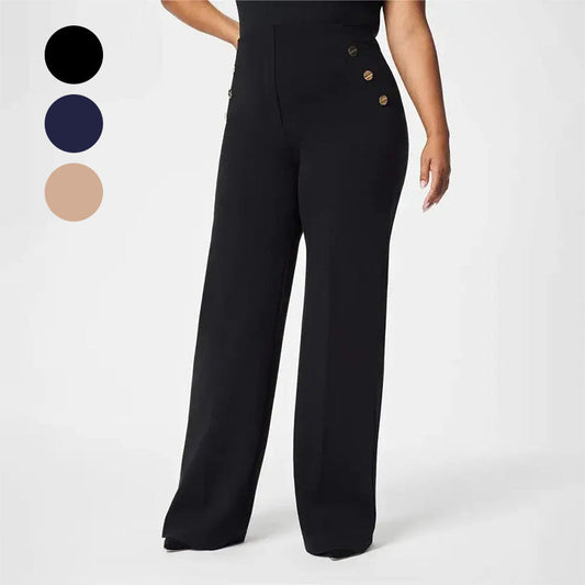 VeloraFlow™ Wide-Leg Pants — Shape Your Silhouette with Comfort That Lasts and Grace Made Easy