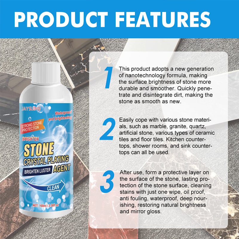 StoneBrilliance™ — Revive Stunning Stone Surfaces Instantly Without Effort or Worry