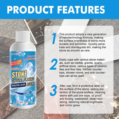 StoneBrilliance™ — Revive Stunning Stone Surfaces Instantly Without Effort or Worry