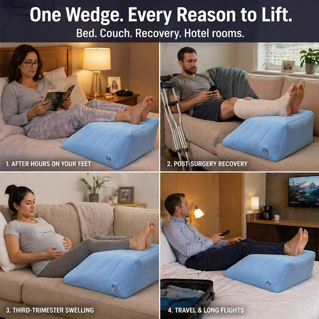 SereniLift™ — Raise Your Legs, Defeat Pain, and Rise Revitalized Each Morning
