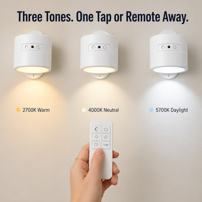 LumaFlex™ — Instantly Brighten Any Wall with Cordless Light in Under a Minute