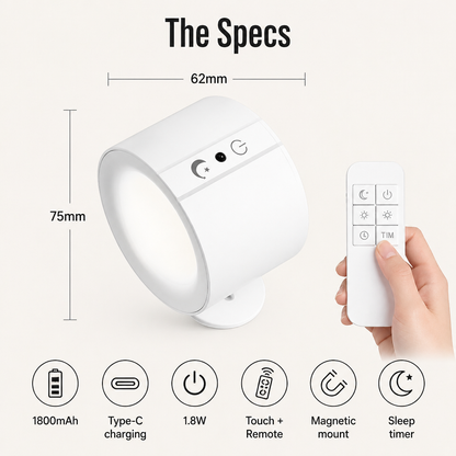 LumaFlex™ — Instantly Brighten Any Wall with Cordless Light in Under a Minute