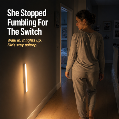 LumaTrail™ — Effortless Glow That Protects Your Family Through Every Dark Moment