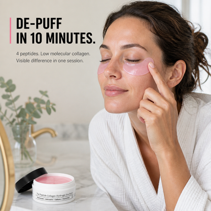 Luminevea™ — Reduce Puffy Eyes in 10 Minutes Using 4-Peptide Hydrogel Patches